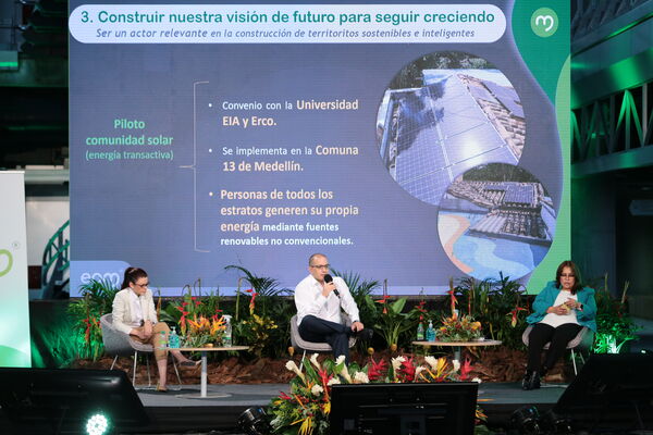 15 Encuentro Inversionistas 2021 
15 Encuentro Inversionistas 2021. 
Fecha: 13 Mayo 2021
Para descargar esta fotografía en alta resolución, haga clic sobre la imagen hasta que la misma se despliegue en la pantalla completa; luego dé clic derecho y elija la opción "guardar imagen como". 
En caso de publicación por cualquier medio, solicitamos acompañarla del crédito: "Foto EPM"
Palabras clave: 15 Encuentro Inversionistas 2021