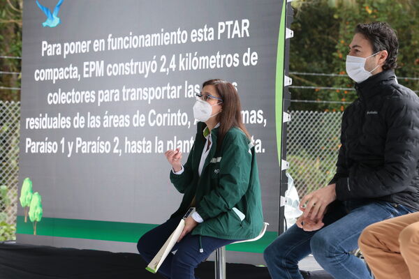 Inauguración PTAR Escobero
Inauguración PTAR Escobero
Fecha: 4 Febrero 2021.
Para descargar esta fotografía en alta resolución, haga clic sobre la imagen hasta que la misma se despliegue en la pantalla completa; luego dé clic derecho y elija la opción "guardar imagen como". 
En caso de publicación por cualquier medio, solicitamos acompañarla del crédito: "Foto EPM"
Palabras clave: Inauguración PTAR Escobero