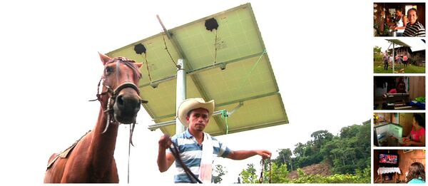 Paneles solares Caguán
Paneles solares Caguán
Fecha: 27 JULIO 2021
Para descargar esta fotografía en alta resolución, haga clic sobre la imagen hasta que la misma se despliegue en la pantalla completa; luego dé clic derecho y elija la opción "guardar imagen como". 
En caso de publicación por cualquier medio, solicitamos acompañarla del crédito: "Foto EPM"
Palabras clave: Paneles solares Caguán