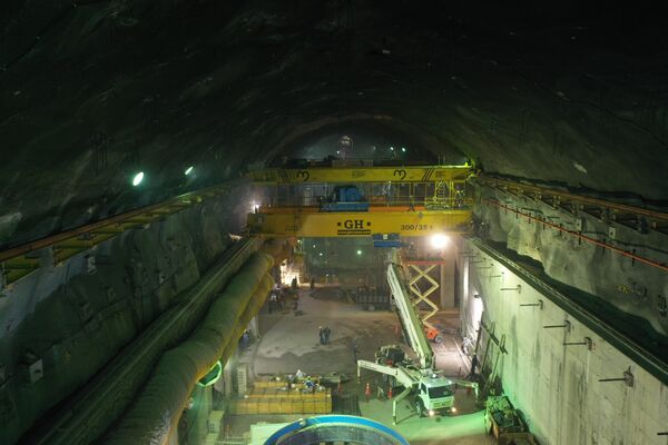 Avance obras Proyecto Hidroeléctrico Ituango
Avance obras Proyecto Hidroeléctrico Ituango
Fecha: Junio 22 2021
Para descargar esta fotografía en alta resolución, haga clic sobre la imagen hasta que la misma se despliegue en la pantalla completa; luego dé clic derecho y elija la opción "guardar imagen como". 
En caso de publicación por cualquier medio, solicitamos acompañarla del crédito: "Foto EPM"
Palabras clave: Avance obras Proyecto Hidroeléctrico Ituango