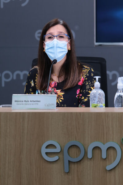 Rueda Prensa Ventures EPM
Rueda de prensa Ventures EPM
Fecha: 11 Marzo 2021.
Para descargar esta fotografía en alta resolución, haga clic sobre la imagen hasta que la misma se despliegue en la pantalla completa; luego dé clic derecho y elija la opción "guardar imagen como". 
En caso de publicación por cualquier medio, solicitamos acompañarla del crédito: "Foto EPM"
Palabras clave: Rueda Prensa Ventures EPM