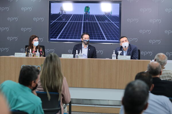 Rueda Prensa Ventures EPM
Rueda de prensa Ventures EPM
Fecha: 11 Marzo 2021.
Para descargar esta fotografía en alta resolución, haga clic sobre la imagen hasta que la misma se despliegue en la pantalla completa; luego dé clic derecho y elija la opción "guardar imagen como". 
En caso de publicación por cualquier medio, solicitamos acompañarla del crédito: "Foto EPM"
Palabras clave: Rueda Prensa Ventures EPM