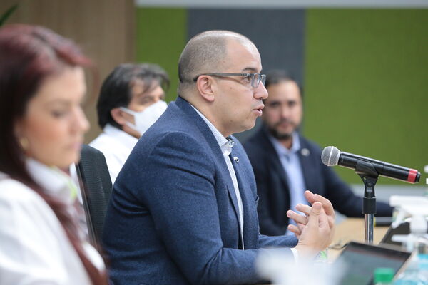 Rueda Prensa Proyecto Eléctrico Ituango
Rueda Prensa Proyecto Eléctrico Ituango
Fecha: 27 Octubre 2021
Para descargar esta fotografía en alta resolución, haga clic sobre la imagen hasta que la misma se despliegue en la pantalla completa; luego dé clic derecho y elija la opción "guardar imagen como". 
En caso de publicación por cualquier medio, solicitamos acompañarla del crédito: "Foto EPM"
Palabras clave: Rueda Prensa Proyecto Eléctrico Ituango