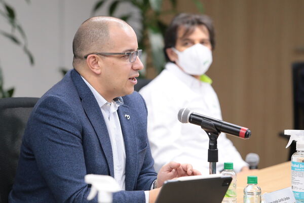 Rueda Prensa Proyecto Eléctrico Ituango
Rueda Prensa Proyecto Eléctrico Ituango
Fecha: 27 Octubre 2021
Para descargar esta fotografía en alta resolución, haga clic sobre la imagen hasta que la misma se despliegue en la pantalla completa; luego dé clic derecho y elija la opción "guardar imagen como". 
En caso de publicación por cualquier medio, solicitamos acompañarla del crédito: "Foto EPM"
Palabras clave: Rueda Prensa Proyecto Eléctrico Ituango