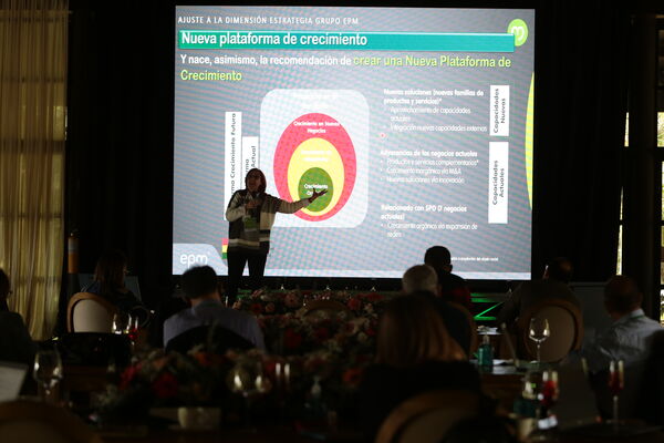 Encuentro Directivo Grupo EPM 2021 
Encuentro Directivo Grupo EPM 2021 
Fecha: 9 SEPTIEMBRE 2021
Para descargar esta fotografía en alta resolución, haga clic sobre la imagen hasta que la misma se despliegue en la pantalla completa; luego dé clic derecho y elija la opción "guardar imagen como". 
En caso de publicación por cualquier medio, solicitamos acompañarla del crédito: "Foto EPM"
Palabras clave: Encuentro Directivo Grupo EPM 2021