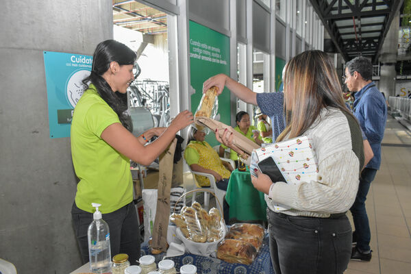 Mercados Verdes EPM
Para descargar esta fotografía en alta resolución, haga clic sobre la imagen hasta que la misma se despliegue en la pantalla completa; luego dé clic derecho y elija la opción "guardar imagen como".
En caso de publicación por cualquier medio, solicitamos acompañarla del crédito: "Foto EPM"
Palabras clave: Mercados Verdes EPM