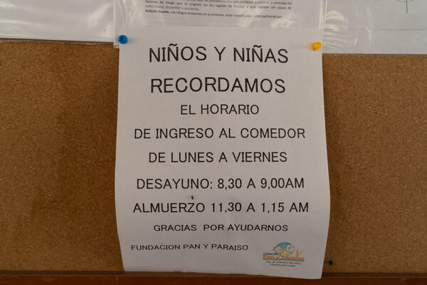 Visita cliente 1400000 Fundación Pan Paraíso
Visita cliente 1400000 Fundación Pan y Paraíso
Fecha: 8 de Noviembre 2023.
Para descargar esta fotografía en alta resolución, haga clic sobre la imagen hasta que la misma se despliegue en la pantalla completa; luego dé clic derecho y elija la opción "guardar imagen como". 
En caso de publicación por cualquier medio, solicitamos acompañarla del crédito: "Foto EPM" 
Palabras clave: Visita cliente 1400000 Fundación Pan Paraíso