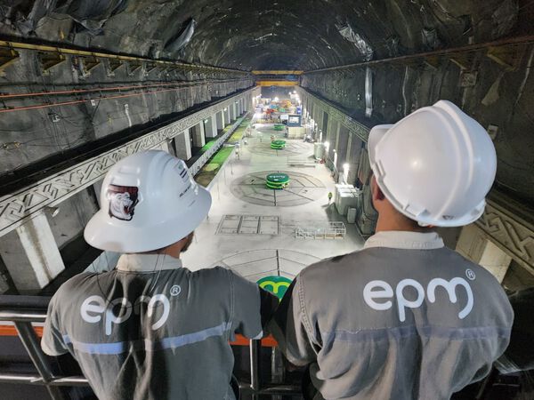 Hidroituango, unidad 4 de generación energía
Hidroituango, unidad 4 de generación energía
Fecha: 2 de noviembre 2023 
Para descargar esta fotografía en alta resolución, haga clic sobre la imagen hasta que la misma se despliegue en la pantalla completa; luego dé clic derecho y elija la opción "guardar imagen como". 
En caso de publicación por cualquier medio, solicitamos acompañarla del crédito: "Foto EPM" 
Palabras clave: Hidroituango, unidad 4 de generación energía