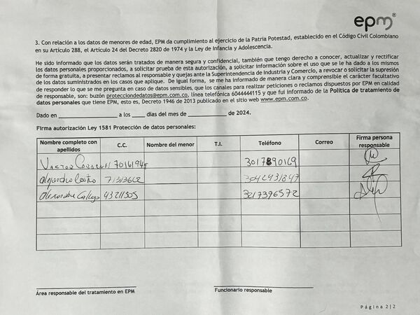 Fecha: 28 de julio de 2024
Para descargar esta fotografía en alta resolución, haga clic sobre la imagen hasta que la misma se despliegue en la pantalla completa; luego dé clic derecho y elija la opción "guardar imagen como". 
En caso de publicación por cualquier medio, solicitamos acompañarla del crédito: "Foto EPM"
