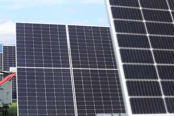 Parque solar fotovoltaico Tepuy
Parque solar fotovoltaico Tepuy
Fecha: 13, 14 Junio 2024
Para descargar esta fotografía en alta resolución, haga clic sobre la imagen hasta que la misma se despliegue en la pantalla completa; luego dé clic derecho y elija la opción "guardar imagen como". 
En caso de publicación por cualquier medio, solicitamos acompañarla del crédito: "Foto EPM"
Palabras clave: Parque solar fotovoltaico Tepuy