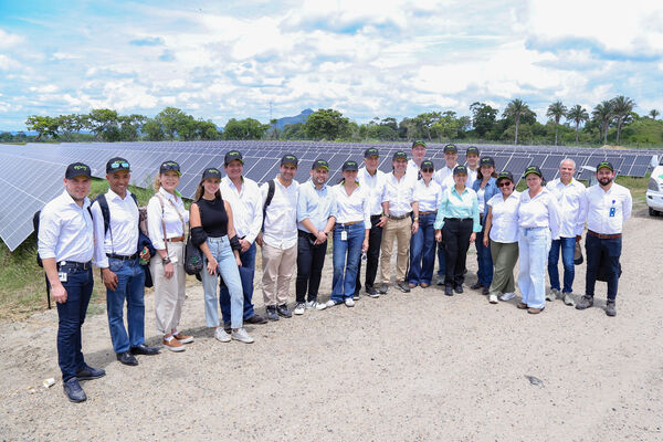 Parque solar fotovoltaico Tepuy
Parque solar fotovoltaico Tepuy
Fecha: 13, 14 Junio 2024
Para descargar esta fotografía en alta resolución, haga clic sobre la imagen hasta que la misma se despliegue en la pantalla completa; luego dé clic derecho y elija la opción "guardar imagen como". 
En caso de publicación por cualquier medio, solicitamos acompañarla del crédito: "Foto EPM"
Palabras clave: Parque solar fotovoltaico Tepuy