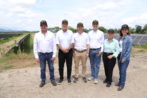 Parque solar fotovoltaico Tepuy
Parque solar fotovoltaico Tepuy
Fecha: 13, 14 Junio 2024
Para descargar esta fotografía en alta resolución, haga clic sobre la imagen hasta que la misma se despliegue en la pantalla completa; luego dé clic derecho y elija la opción "guardar imagen como". 
En caso de publicación por cualquier medio, solicitamos acompañarla del crédito: "Foto EPM"
Palabras clave: Parque solar fotovoltaico Tepuy