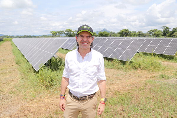Parque solar fotovoltaico Tepuy
Parque solar fotovoltaico Tepuy
Fecha: 13, 14 Junio 2024
Para descargar esta fotografía en alta resolución, haga clic sobre la imagen hasta que la misma se despliegue en la pantalla completa; luego dé clic derecho y elija la opción "guardar imagen como". 
En caso de publicación por cualquier medio, solicitamos acompañarla del crédito: "Foto EPM"
Palabras clave: Parque solar fotovoltaico Tepuy
