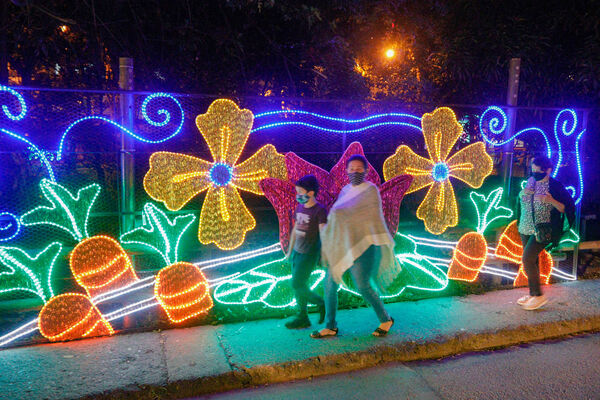 Encendido de Alumbrados Navideños en Copacabana 
Encendido de alumbrados Navideños Copacabana 
Fecha: Noviembre 30 de 2021
Para descargar esta fotografía en alta resolución, haga clic sobre la imagen hasta que la misma se despliegue en la pantalla completa; luego dé clic derecho y elija la opción "guardar imagen como". 
En caso de publicación por cualquier medio, solicitamos acompañarla del crédito: "Foto EPM"
Palabras clave: Encendido alumbrados Navideños Copacabana