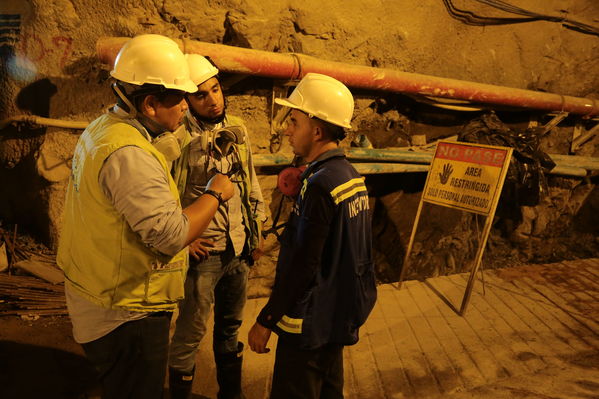 Visita Periodistas casa de Máquinas Hidroituango
Visita Periodistas casa de Máquinas Hidroituango
Fecha: Abril 11 y 12 2019
Para descargar esta fotografía en alta resolución, haga clic sobre la imagen hasta que la misma se despliegue en la pantalla completa; luego dé clic derecho y elija la opción "guardar imagen como". 
En caso de publicación por cualquier medio, solicitamos acompañarla del crédito: "Foto EPM
Palabras clave: Visita Periodistas casa de Máquinas Hidroituango