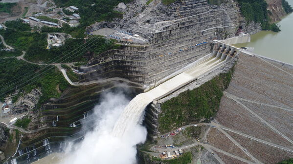 Proyecto Hidroeléctrico Ituango
Proyecto hidroeléctrico Ituango.
Fecha: 13 Agosto 2020.
Para descargar esta fotografía en alta resolución, haga clic sobre la imagen hasta que la misma se despliegue en la pantalla completa; luego dé clic derecho y elija la opción "guardar imagen como".
En caso de publicación por cualquier medio, solicitamos acompañarla del crédito: "Foto EPM"
Palabras clave: Proyecto Hidroeléctrico Ituango