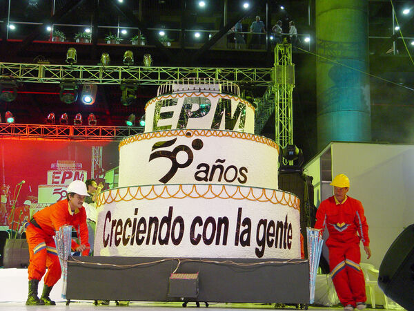 65 Años de Historia EPM
65 Años de Historia EPM.
Fecha: 3 Agosto 2020.
Para descargar esta fotografía en alta resolución, haga clic sobre la imagen hasta que la misma se despliegue en la pantalla completa; luego dé clic derecho y elija la opción "guardar imagen como". 
En caso de publicación por cualquier medio, solicitamos acompañarla del crédito: "Foto EPM"
Palabras clave: 65 Años de Historia EPM