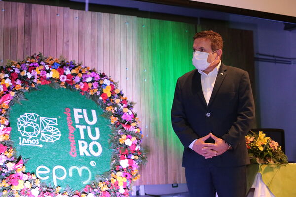 65 Años Epm Firma Convenio presidencia Innpulsa
Fecha: 6 Agosto 2020.
Para descargar esta fotografía en alta resolución, haga clic sobre la imagen hasta que la misma se despliegue en la pantalla completa; luego dé clic derecho y elija la opción "guardar imagen como". 
En caso de publicación por cualquier medio, solicitamos acompañarla del crédito: "Foto EPM
Palabras clave: 65 Años Epm Firma Convenio presidencia Innpulsa