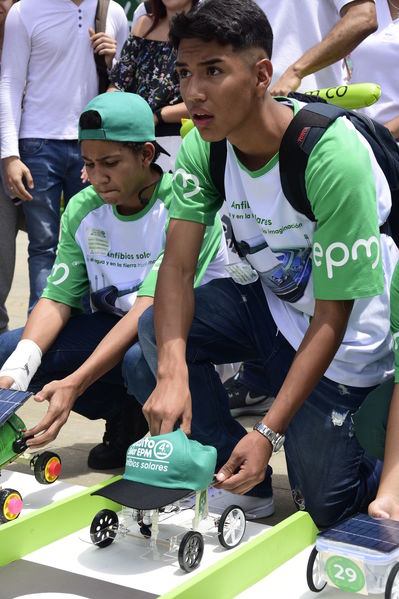 Circuito solar EPM 2018
Circuito solar EPM 2018.
Fecha: Julio 27 2018.
Para descargar esta fotografía en alta resolución, haga clic sobre la imagen hasta que la misma se despliegue en la pantalla completa; luego dé clic derecho y elija la opción "guardar imagen como". 
En caso de publicación por cualquier medio, solicitamos acompañarla del crédito: "Foto EPM"
Palabras clave: Circuito solar EPM 2018