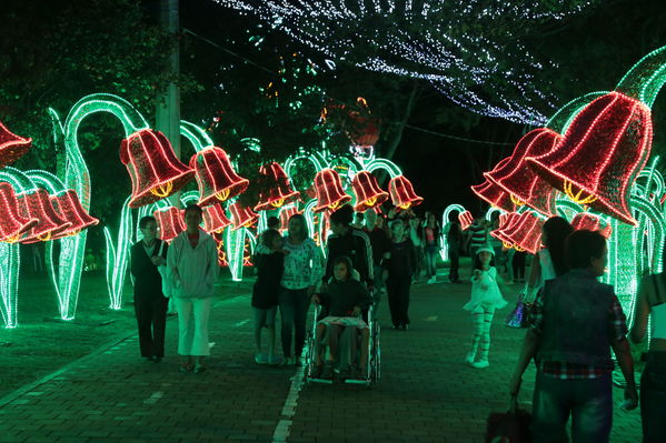 Alumbrado Navideño 2016
Alumbrado Navideño 2016
Fecha: Diciembre 7 de 2016
Para descargar esta fotografía en alta resolución, haga clic sobre la imagen hasta que la misma se despliegue en la pantalla completa; luego dé clic derecho y elija la opción "guardar imagen como". 
En caso de publicación por cualquier medio, solicitamos acompañarla del crédito: "Foto EPM"
Palabras clave: Alumbrado Navideño 2016