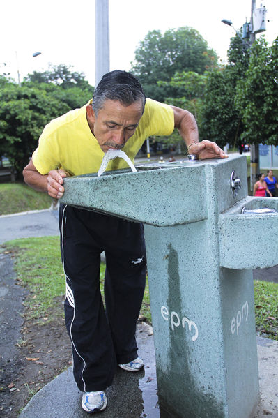 Fuentes de Vida
Fuentes de Vida
Fecha: Febrero 27 de 2014
Para descargar esta fotografía en alta resolución, haga clic sobre la imagen hasta que la misma se despliegue en la pantalla completa; luego dé clic derecho y elija la opción "guardar imagen como". 
En caso de publicación por cualquier medio, solicitamos acompañarla del crédito: "Foto EPM"
Palabras clave: Fuentes Vida