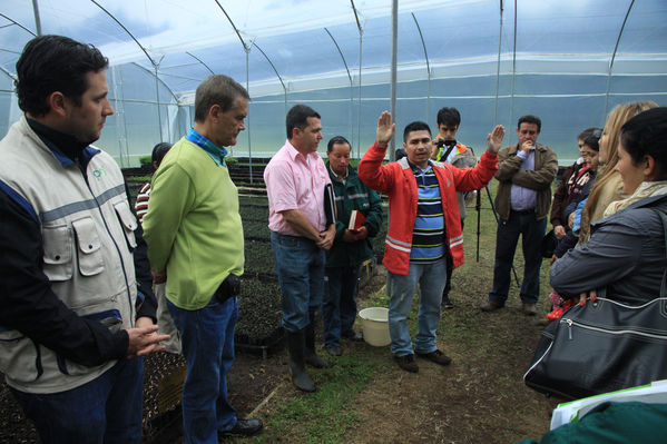 Inauguración del invernadero del vivero Piedras Blancas
Inauguración del invernadero del vivero Piedras Blancas
Fecha: Febrero 8 de 2013
Para descargar esta fotografía en alta resolución, haga clic sobre la imagen hasta que la misma se despliegue en la pantalla completa; luego dé clic derecho y elija la opción "guardar imagen como". 
En caso de publicación por cualquier medio, solicitamos acompañarla del crédito: "Cortesía EPM".
Palabras clave: Inauguración invernadero vivero Piedras Blancas