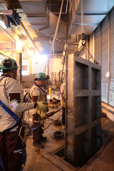 Modernización planta San Fernando.
Modernización planta San Fernando. 
Fecha: 12 Julio 2017. 
Para descargar esta fotografía en alta resolución, haga clic sobre la imagen hasta que la misma se despliegue en la pantalla completa; luego dé clic derecho y elija la opción "guardar imagen como". 
En caso de publicación por cualquier medio, solicitamos acompañarla del crédito: "Foto EPM"
Palabras clave: Modernización planta San Fernando.