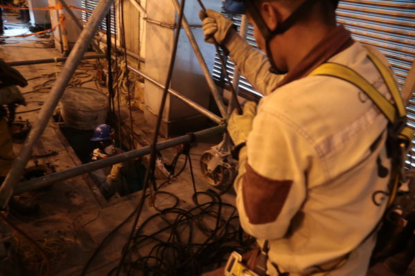 Modernización planta San Fernando.
Modernización planta San Fernando. 
Fecha: 12 Julio 2017. 
Para descargar esta fotografía en alta resolución, haga clic sobre la imagen hasta que la misma se despliegue en la pantalla completa; luego dé clic derecho y elija la opción "guardar imagen como". 
En caso de publicación por cualquier medio, solicitamos acompañarla del crédito: "Foto EPM"
Palabras clave: Modernización planta San Fernando.