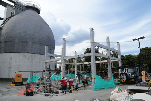 Modernización planta San Fernando.
Modernización planta San Fernando. 
Fecha: 12 Julio 2017. 
Para descargar esta fotografía en alta resolución, haga clic sobre la imagen hasta que la misma se despliegue en la pantalla completa; luego dé clic derecho y elija la opción "guardar imagen como". 
En caso de publicación por cualquier medio, solicitamos acompañarla del crédito: "Foto EPM"
Palabras clave: Modernización planta San Fernando.