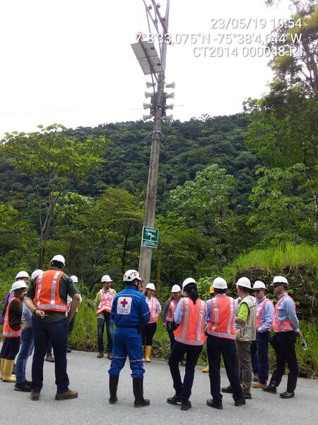 Gestión del riesgo proyecto hidroeléctrico Ituango
Gestión del riesgo proyecto hidroeléctrico Ituango.
Fecha: 15 Julio 2020.
Para descargar esta fotografía en alta resolución, haga clic sobre la imagen hasta que la misma se despliegue en la pantalla completa; luego dé clic derecho y elija la opción "guardar imagen como". 
En caso de publicación por cualquier medio, solicitamos acompañarla del crédito: "Foto EPM"
Palabras clave: Gestión riesgo proyecto hidroeléctrico Ituango