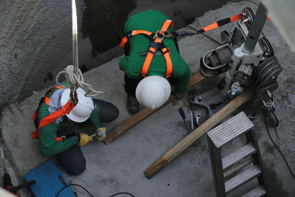 Modernización planta San Fernando
Modernización planta San Fernando. 
Fecha: 9 Julio 2017. 
Para descargar esta fotografía en alta resolución, haga clic sobre la imagen hasta que la misma se despliegue en la pantalla completa; luego dé clic derecho y elija la opción "guardar imagen como". 
En caso de publicación por cualquier medio, solicitamos acompañarla del crédito: "Foto EPM"

Palabras clave: Modernización planta San Fernando