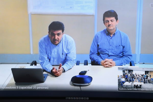 Rueda prensa Modificaciones actas
Rueda prensa Modificaciones actas
Fecha: 7 Junio 2018.
Para descargar esta fotografía en alta resolución, haga clic sobre la imagen hasta que la misma se despliegue en la pantalla completa; luego dé clic derecho y elija la opción "guardar imagen como". 
En caso de publicación por cualquier medio, solicitamos acompañarla del crédito: "Foto EPM"
Palabras clave: Rueda prensa Modificaciones actas