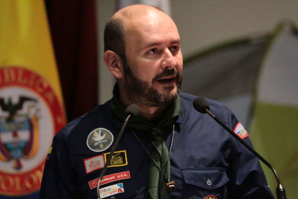 Lanzamiento concurso Especialidad Scout Cuidamundos EPM
Lanzamiento del Concurso Especialidad Scout Cuidamundos EPM
Fecha: Junio 7 de 2019. 
Para descargar esta fotografía en alta resolución, haga clic sobre la imagen hasta que la misma se despliegue en la pantalla completa; luego dé clic derecho y elija la opción "guardar imagen como". 
En caso de publicación por cualquier medio, solicitamos acompañarla del crédito: "Foto EPM"
Palabras clave: Lanzamiento concurso Especialidad Scout Cuidamundos EPM