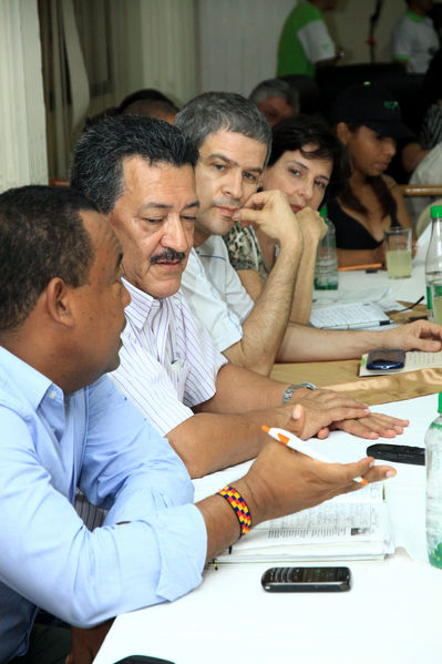 Mesa Interinstitucional Urabá Sostenible y Competitiva - Carepa
Mesa Interinstitucional Urabá Sostenible y Competitiva - Carepa
Fecha: Junio 22  de 2013. 
Para descargar esta fotografía en alta resolución, haga clic sobre la imagen hasta que la misma se despliegue en la pantalla completa; luego dé clic derecho y elija la opción "guardar imagen como". 
En caso de publicación por cualquier medio, solicitamos acompañarla del crédito: "Cortesía EPM".
Palabras clave: Mesa Interinstitucional Urabá Sostenible  Competitiva  Carepa