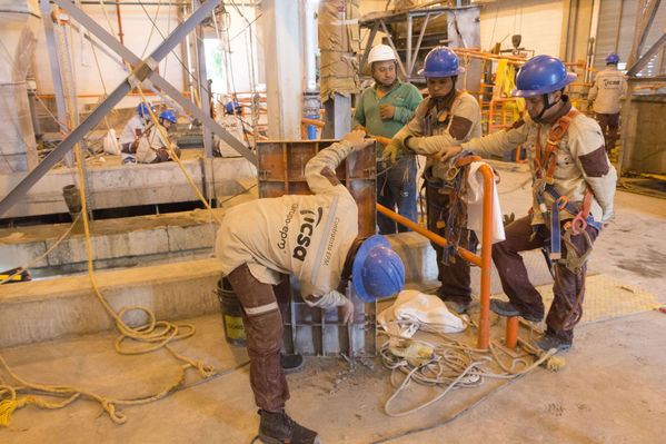 Modernización de la planta San Fernando
Modernización de la planta San Fernando
Fecha: Julio 17 de 2017
Para descargar esta fotografía en alta resolución, haga clic sobre la imagen hasta que la misma se despliegue en la pantalla completa; luego dé clic derecho y elija la opción "guardar imagen como". 
En caso de publicación por cualquier medio, solicitamos acompañarla del crédito: "Foto EPM"
Palabras clave: Modernización de la planta San Fernando