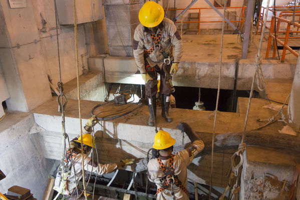 Modernización planta San Fernando
Modernización planta San Fernando
Fecha: Julio 18 de 2017
Para descargar esta fotografía en alta resolución, haga clic sobre la imagen hasta que la misma se despliegue en la pantalla completa; luego dé clic derecho y elija la opción "guardar imagen como". 
En caso de publicación por cualquier medio, solicitamos acompañarla del crédito: "Foto EPM"
Palabras clave: Modernización planta San Fernando