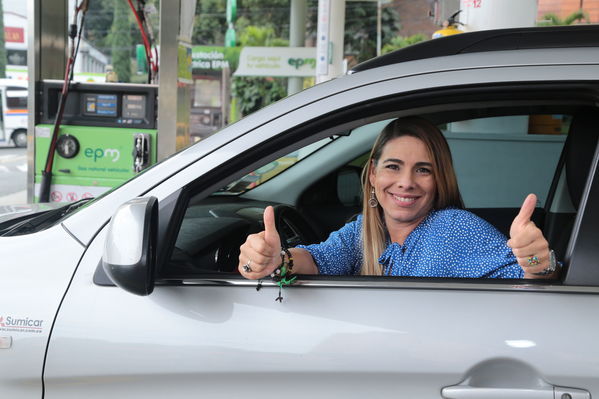 Gas natural vehicular
Gas natural vehicular
Fecha: 17 Mayo 2019.
Para descargar esta fotografía en alta resolución, haga clic sobre la imagen hasta que la misma se despliegue en la pantalla completa; luego dé clic derecho y elija la opción "guardar imagen como". 
En caso de publicación por cualquier medio, solicitamos acompañarla del crédito: "Foto EPM"
Palabras clave: Gas natural vehicular