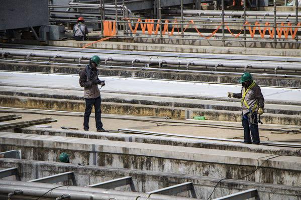 Avance obras PTAR Aguas Claras marzo 2018
Avance de obras PTAR Aguas Claras – 6 de marzo 2018
Fecha: Marzo 6 de 2018
Para descargar esta fotografía en alta resolución, haga clic sobre la imagen hasta que la misma se despliegue en la pantalla completa; luego dé clic derecho y elija la opción "guardar imagen como". 
En caso de publicación por cualquier medio, solicitamos acompañarla del crédito: "Foto EPM"

Palabras clave: Avance obras PTAR Aguas Claras marzo 2018