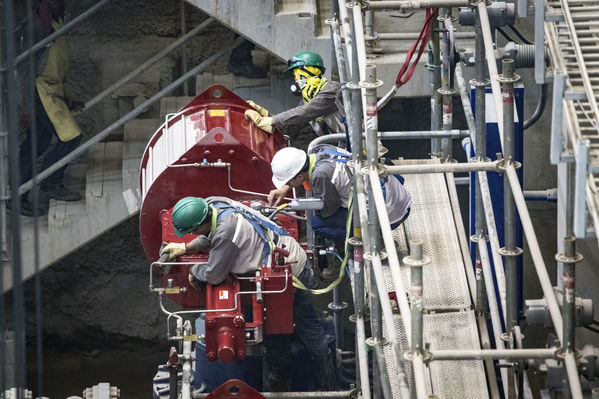 Avance obras PTAR Aguas Claras marzo 2018
Avance de obras PTAR Aguas Claras – 6 de marzo 2018
Fecha: Marzo 6 de 2018
Para descargar esta fotografía en alta resolución, haga clic sobre la imagen hasta que la misma se despliegue en la pantalla completa; luego dé clic derecho y elija la opción "guardar imagen como". 
En caso de publicación por cualquier medio, solicitamos acompañarla del crédito: "Foto EPM"

Palabras clave: Avance obras PTAR Aguas Claras marzo 2018