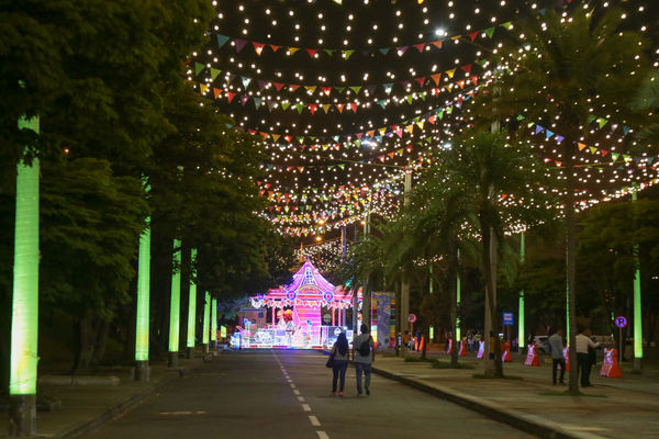 Alumbrado Navideño 2015
Alumbrado Navideño 2015
Fecha: Noviembre 17 de 2015. 
Para descargar esta fotografía en alta resolución, haga clic sobre la imagen hasta que la misma se despliegue en la pantalla completa; luego dé clic derecho y elija la opción "guardar imagen como". 
En caso de publicación por cualquier medio, solicitamos acompañarla del crédito: "Foto EPM"
Palabras clave: Alumbrado Navideño 2015