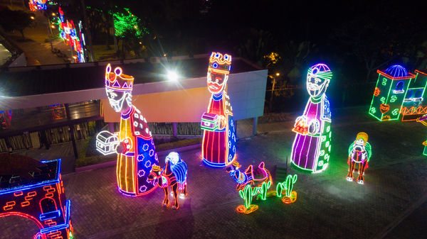 Encendido del Alumbrado Navideño 2019
Encendido del Alumbrado Navideño 2019
Fecha: Noviembre 28 2019.
Para descargar esta fotografía en alta resolución, haga clic sobre la imagen hasta que la misma se despliegue en la pantalla completa; luego dé clic derecho y elija la opción "guardar imagen como". 
En caso de publicación por cualquier medio, solicitamos acompañarla del crédito: "Foto EPM"
Palabras clave: Encendido del Alumbrado Navideño 2019