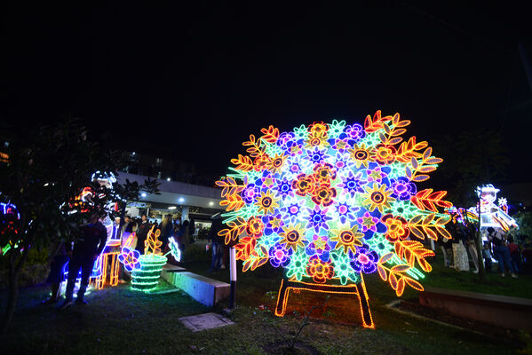 Alumbrados el Peñol
Alumbrados el Peñol.
Fecha: Noviembre 28 2021.
El pasado 28 de noviembre, en compañía de toda la comunidad de El Peñol, se encendieron las luces de navidad en ese municipio del oriente de Antioquia. Estos alumbrados hacen parte del premio Cuidamundos, otorgado por EPM a esta comunidad.
Para descargar esta fotografía en alta resolución, haga clic sobre la imagen hasta que la misma se despliegue en la pantalla completa; luego dé clic derecho y elija la opción "guardar imagen como".
En caso de publicación por cualquier medio, solicitamos acompañarla del crédito: "Foto EPM"
Palabras clave: Alumbrados Peñol