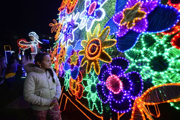 Alumbrados el Peñol
Alumbrados el Peñol.
Fecha: Noviembre 28 2021.
El pasado 28 de noviembre, en compañía de toda la comunidad de El Peñol, se encendieron las luces de navidad en ese municipio del oriente de Antioquia. Estos alumbrados hacen parte del premio Cuidamundos, otorgado por EPM a esta comunidad.
Para descargar esta fotografía en alta resolución, haga clic sobre la imagen hasta que la misma se despliegue en la pantalla completa; luego dé clic derecho y elija la opción "guardar imagen como".
En caso de publicación por cualquier medio, solicitamos acompañarla del crédito: "Foto EPM"
Palabras clave: Alumbrados Peñol