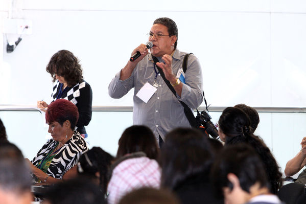 Encuentro de Medios Comunitarios y Ciudadanos UNE Grupo EPM
Encuentro de Medios Comunitarios y Ciudadanos UNE Grupo EPM
Fecha: Noviembre 7 de 2013. 
Para descargar esta fotografía en alta resolución, haga clic sobre la imagen hasta que la misma se despliegue en la pantalla completa; luego dé clic derecho y elija la opción "guardar imagen como". 
En caso de publicación por cualquier medio, solicitamos acompañarla del crédito: "Foto EPM"
Palabras clave: Encuentro Medios Comunitarios Ciudadanos UNE Grupo EPM