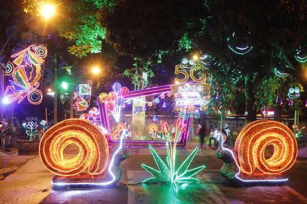 Alumbrado Navideño
Alumbrado Navideño
Fecha: Noviembre 30 de 2017
Para descargar esta fotografía en alta resolución, haga clic sobre la imagen hasta que la misma se despliegue en la pantalla completa; luego dé clic derecho y elija la opción "guardar imagen como". 
En caso de publicación por cualquier medio, solicitamos acompañarla del crédito: "Foto EPM"
Palabras clave: Alumbrado Navideño