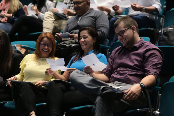 IV Encuentro proveedores Proveeduria EPM
IV Encuentro proveedores Proveeduría EPM.
Fecha: 22 Octubre 2019.
Para descargar esta fotografía en alta resolución, haga clic sobre la imagen hasta que la misma se despliegue en la pantalla completa; luego dé clic derecho y elija la opción "guardar imagen como". 
En caso de publicación por cualquier medio, solicitamos acompañarla del crédito: "Foto EPM"
Palabras clave: IV Encuentro proveedores Proveeduria EPM