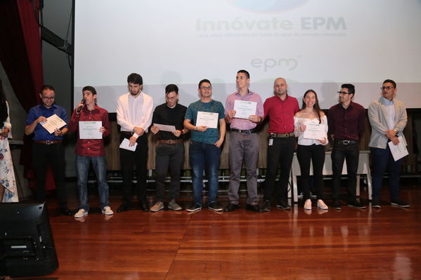 Gran final de Innóvate EPM
Gran final de Innóvate EPM.
Fecha: 26 Octubre 2018.
Para descargar esta fotografía en alta resolución, haga clic sobre la imagen hasta que la misma se despliegue en la pantalla completa; luego dé clic derecho y elija la opción "guardar imagen como". 
En caso de publicación por cualquier medio, solicitamos acompañarla del crédito: "Foto EPM"

Palabras clave: Gran final Innóvate EPM