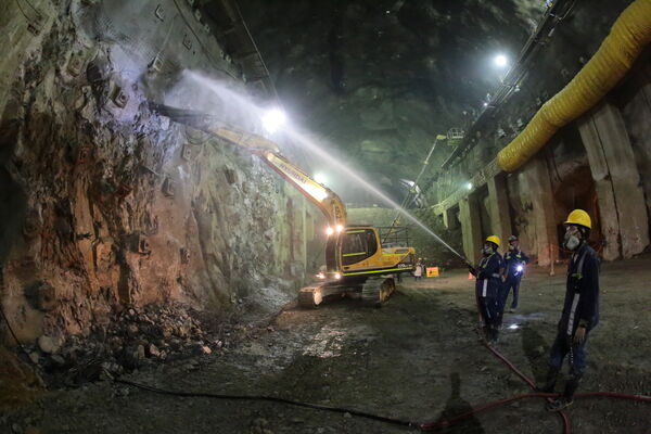 Avances Obras Proyecto Hidroeléctrico Ituango
Avances Obras Proyecto Hidroeléctrico Ituango.
Fecha: 30 Octubre 2020. 
Para descargar esta fotografía en alta resolución, haga clic sobre la imagen hasta que la misma se despliegue en la pantalla completa; luego dé clic derecho y elija la opción "guardar imagen como". 
En caso de publicación por cualquier medio, solicitamos acompañarla del crédito: "Foto EPM
Palabras clave: Avances Obras Proyecto Hidroeléctrico Ituango