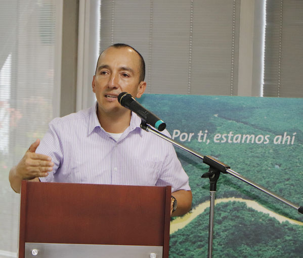 Rueda de Prensa presentación de proyecto
Rueda de Prensa de la presentación del proyecto de fortalecimiento de sistemas productivos agropecuarios sostenibles de la subregión de embalses del Oriente antioqueño
Fecha: Octubre 10 de 2017
Para descargar esta fotografía en alta resolución, haga clic sobre la imagen hasta que la misma se despliegue en la pantalla completa; luego dé clic derecho y elija la opción "guardar imagen como". 
En caso de publicación por cualquier medio, solicitamos acompañarla del crédito: "Foto EPM"
Palabras clave: Rueda Prensa presentación proyecto