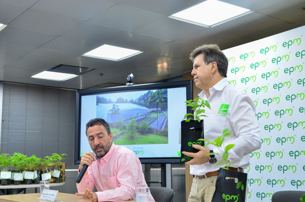 Entrega Árboles AMVA Rueda Prensa
Entrega Árboles AMVA Rueda Prensa.
Fecha: Octubre 11 2019.
Para descargar esta fotografía en alta resolución, haga clic sobre la imagen hasta que la misma se despliegue en la pantalla completa; luego dé clic derecho y elija la opción "guardar imagen como". 
En caso de publicación por cualquier medio, solicitamos acompañarla del crédito: "Foto EPM"
Palabras clave: Entrega Árboles AMVA Rueda Prensa